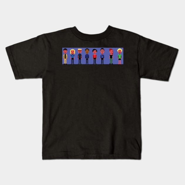 Maniac Mansion Kids T-Shirt by Retro8Bit Fashion Store